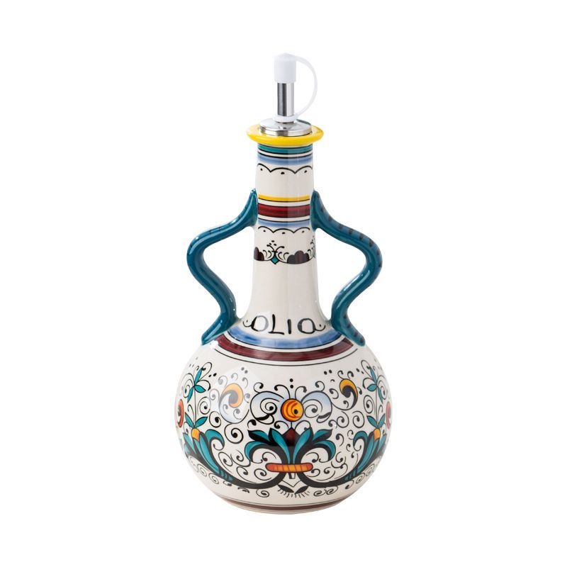 Korean Kitchen Gadgets - Bohemia Oil Storage Dispenser Underglaze Embossed