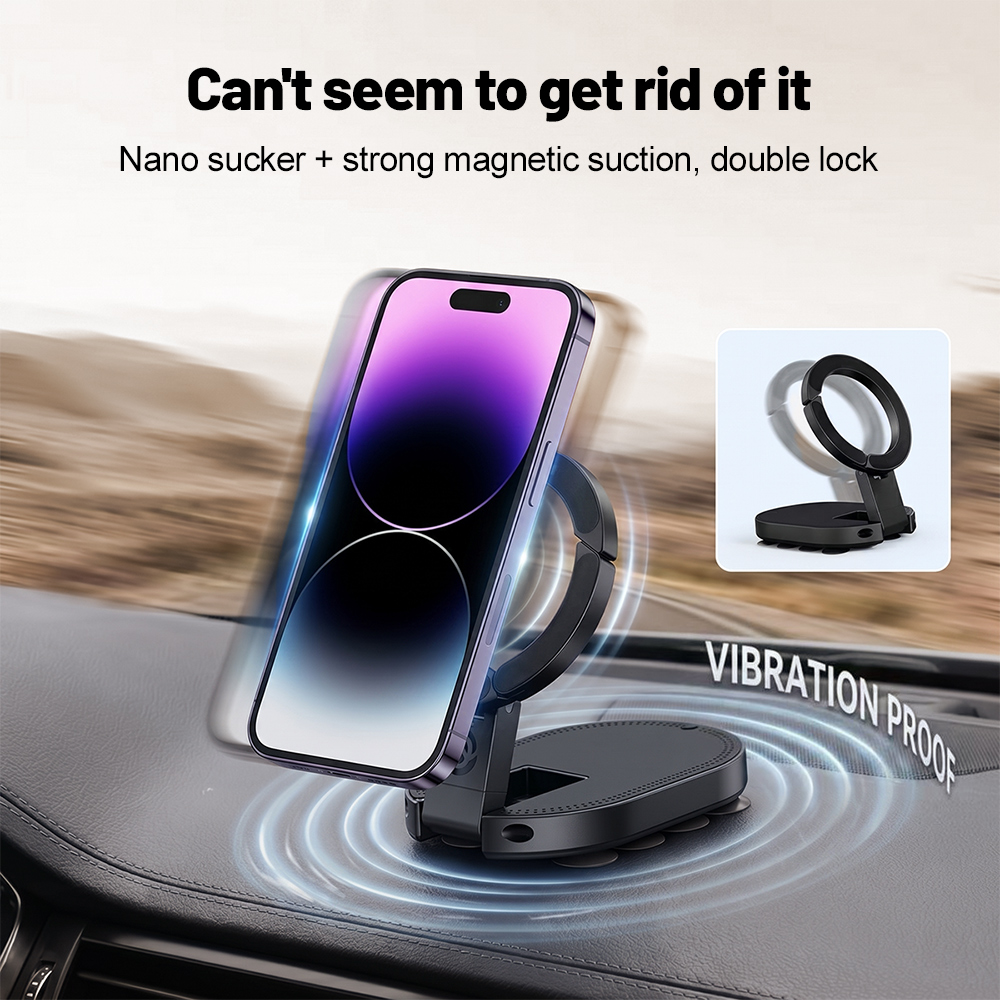 Kitchen Gadgets Dropshipping - 360° Rotation 3‑In‑1 Suction Cup Magnetic