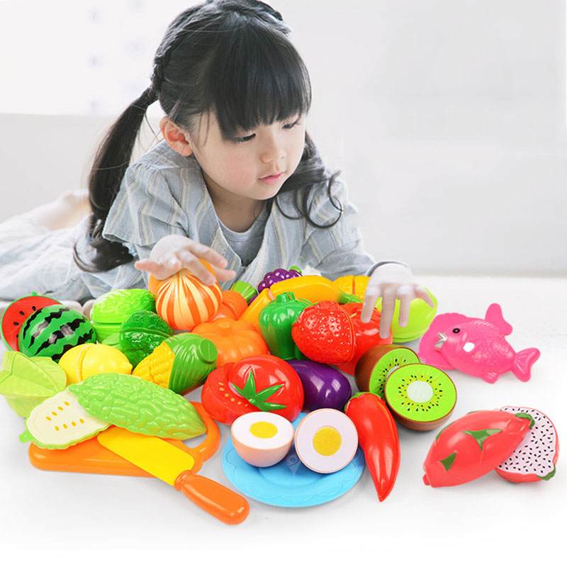 Kitchen Gadgets Kids - Children Fruit Cutting Toys and Vegetables