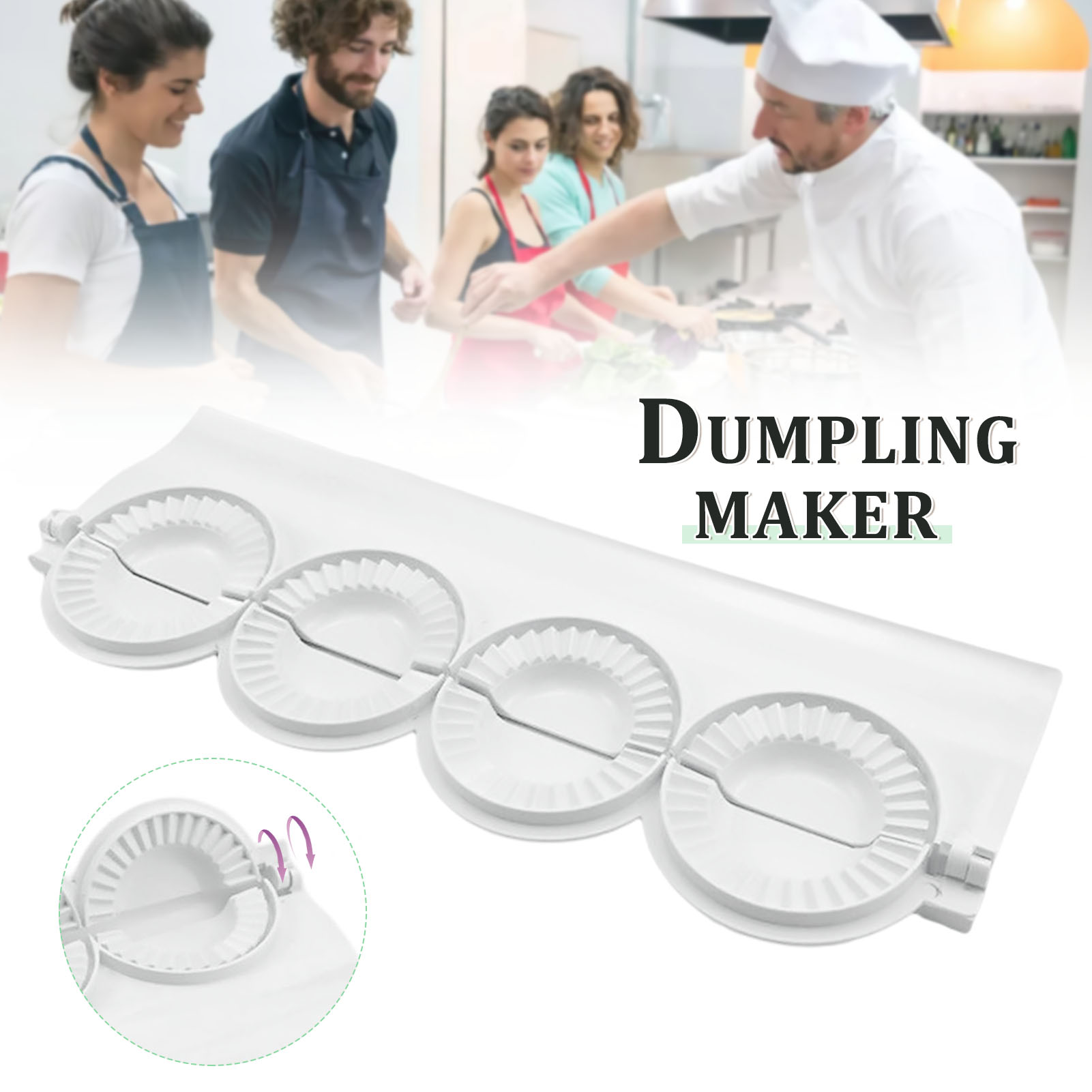 Kitchen Handy Gadgets - Large Diy Dumpling Mold Dough Press