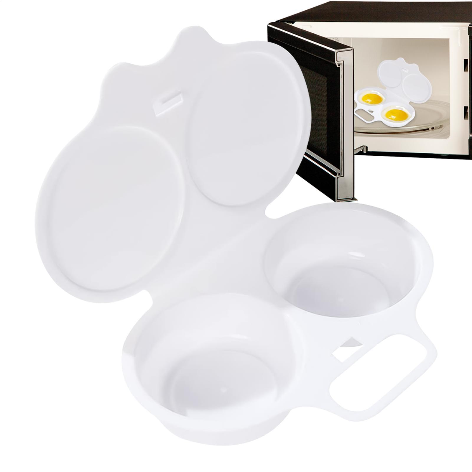 Kitchen Gadgets Dropshipping - 2 Egg Capacity Food-Grade Plastic Microwave