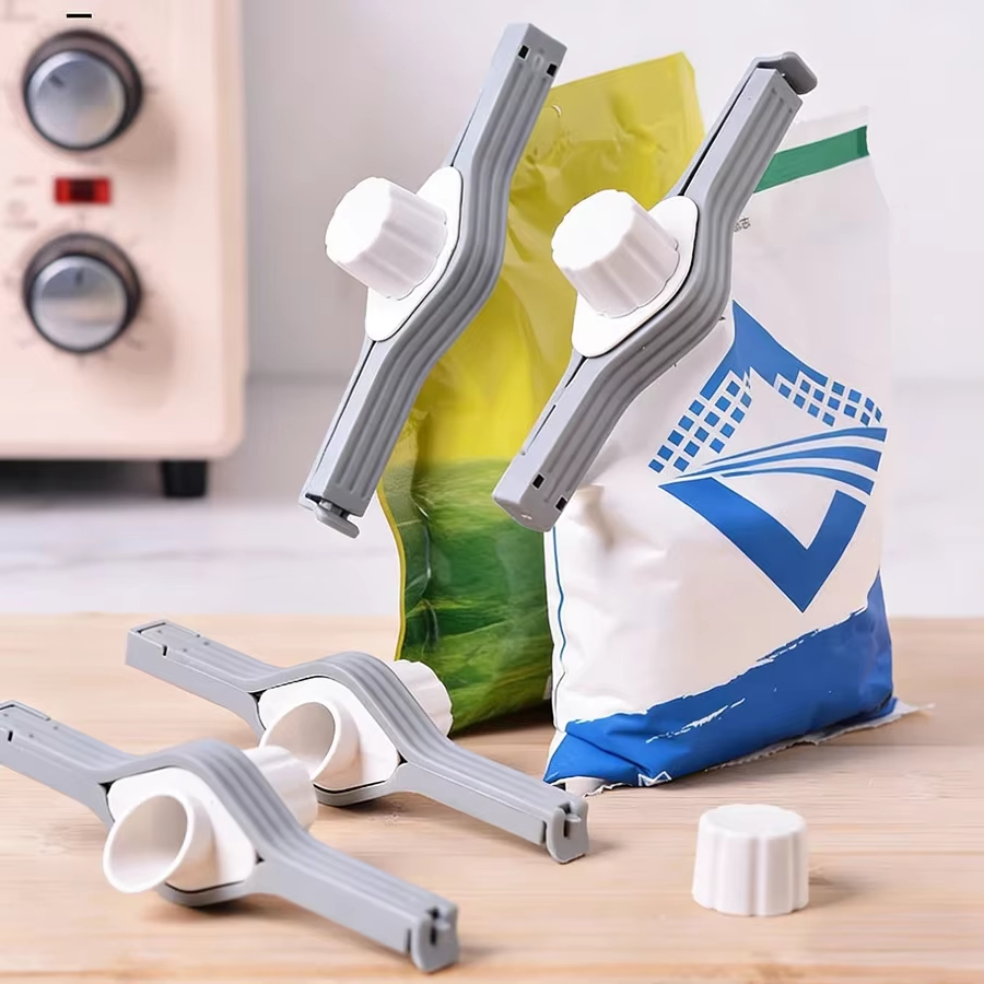Kitchen Handy Gadgets - Kitchen Sealing Clip Spiral Lid Salt