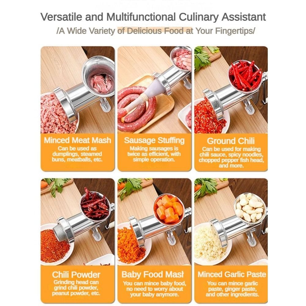 Space-Saving Manual Meat Grind - Kitchen Gadgets Mixer ulasan dan harga