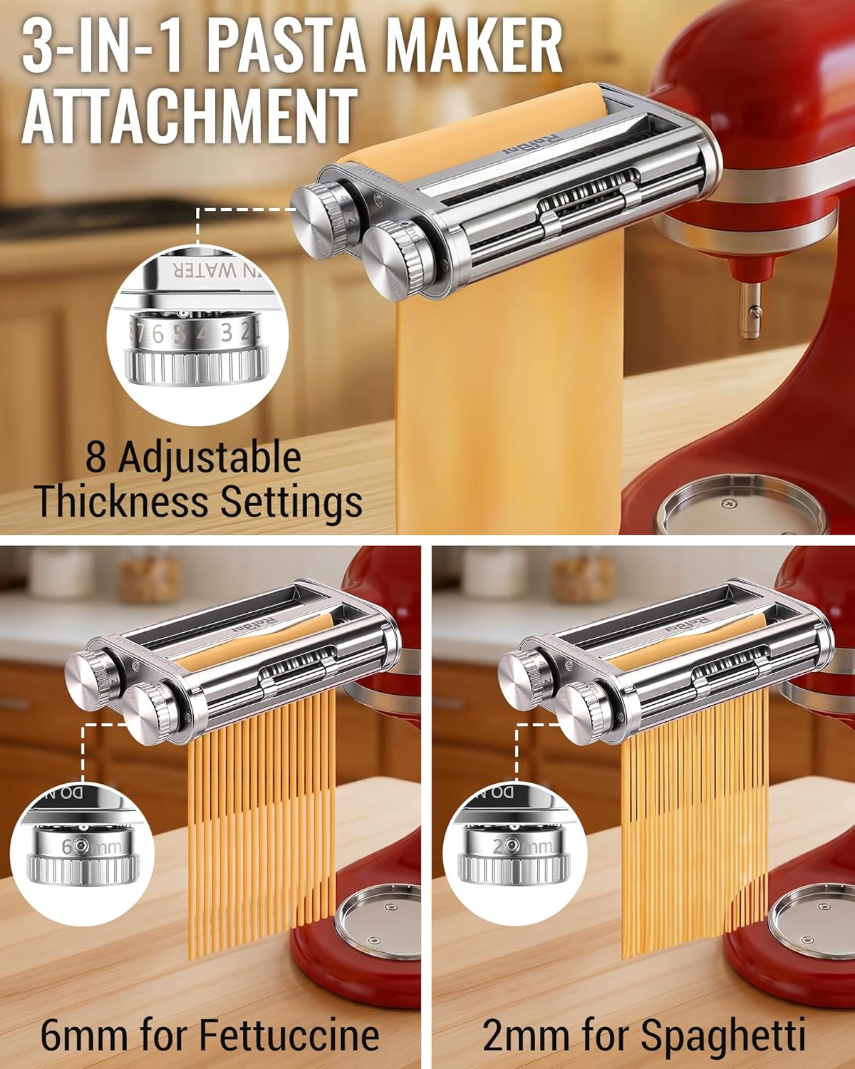 KitchenAid Mixer 3-in-1 Pasta  - Kitchen Gadgets Mixer ulasan dan harga