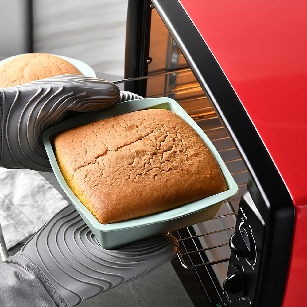 1/4Pcs Silicone Square Cake Mo - Kitchen Handy Gadgets ulasan dan harga