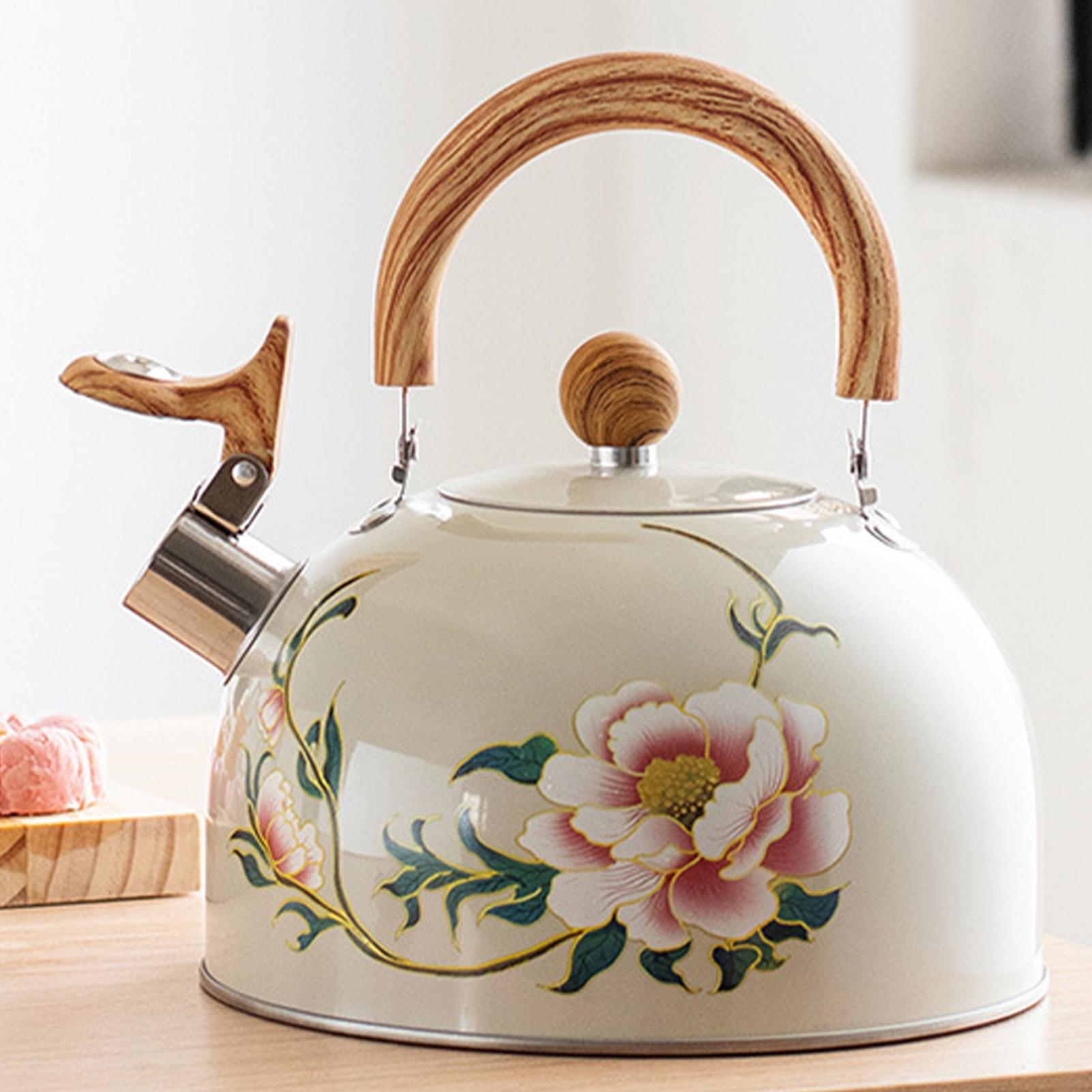 Boiler Kettle Vintage Floral E - Kitchen Gadgets Vintage ulasan dan harga