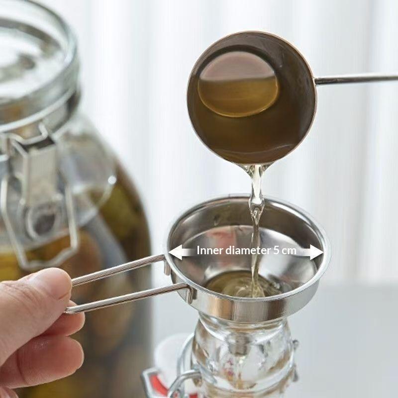 SUSU 1PCS Stainless Steel Funn - Kitchen Gadgets For Small Kitchens ulasan dan harga