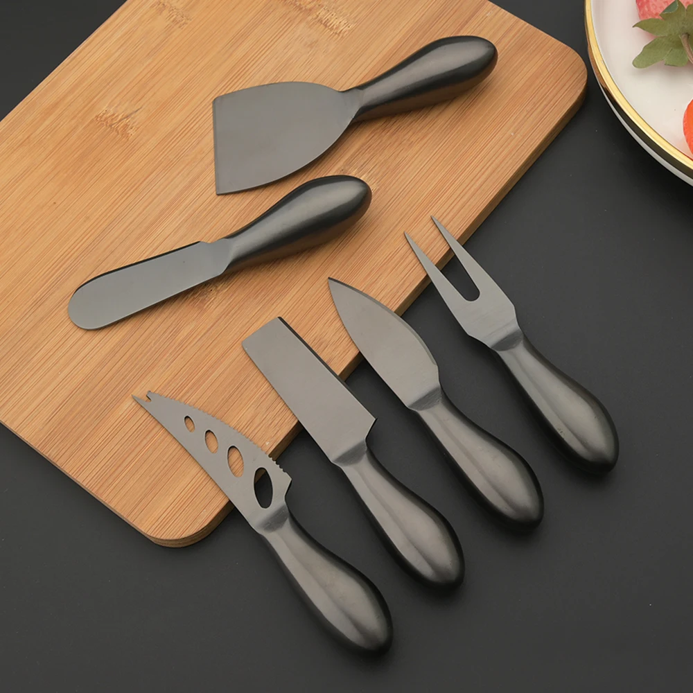6Pcs Black Matte Flatware Stai - Kitchen Gadgets Vintage ulasan dan harga
