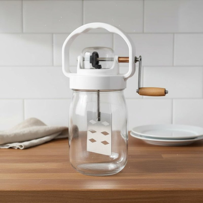 Hand Crank Butter Churner Manu - Kitchen Gadgets Mixer ulasan dan harga