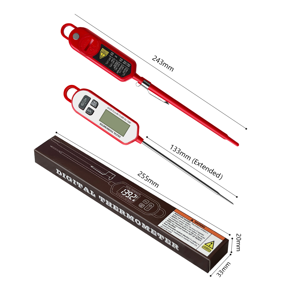 Digital Meat Thermometer  Inst - Instant Read Thermometer ulasan dan harga