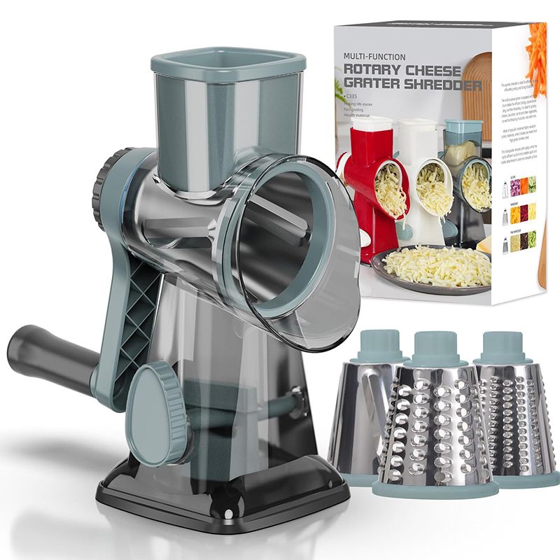 LMETJMA 3 in 1 Rotary Cheese G - Kitchen Gadgets Dropshipping ulasan dan harga