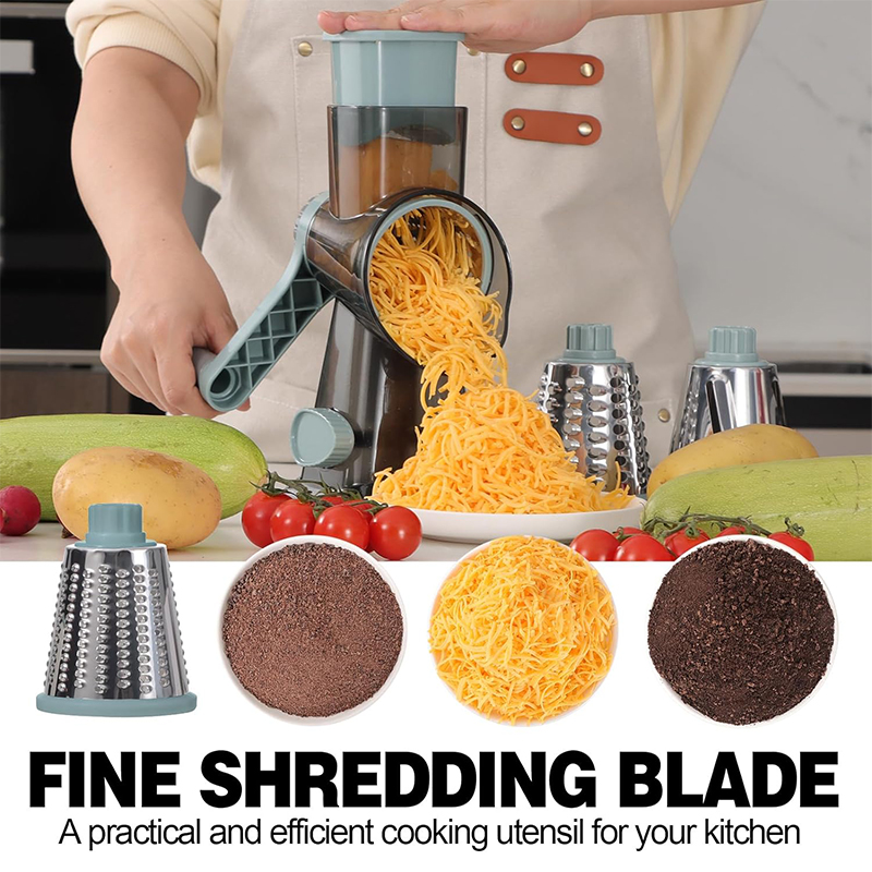 LMETJMA 3 in 1 Rotary Cheese G - Kitchen Gadgets Dropshipping ulasan dan harga