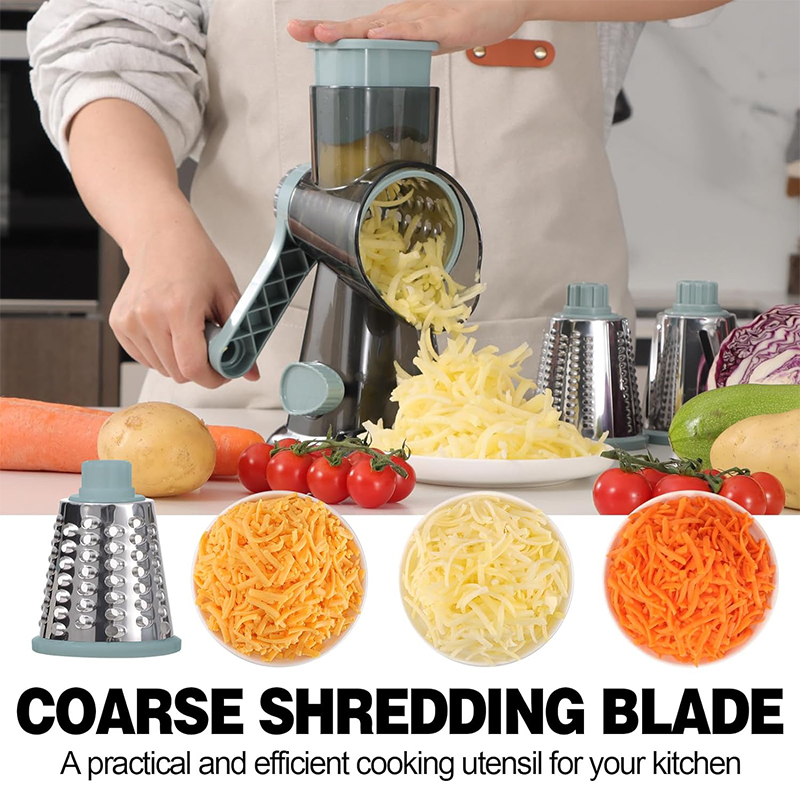 LMETJMA 3 in 1 Rotary Cheese G - Kitchen Gadgets Dropshipping ulasan dan harga
