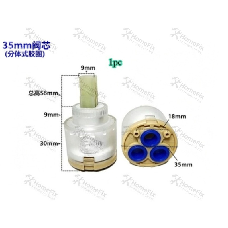 1Pcs Ceramic Valve Core 28mm 3 - Kitchen Gadgets Mixer ulasan dan harga