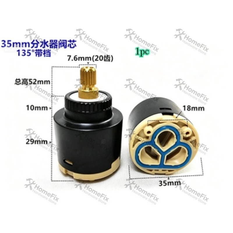 1Pcs Ceramic Valve Core 28mm 3 - Kitchen Gadgets Mixer ulasan dan harga