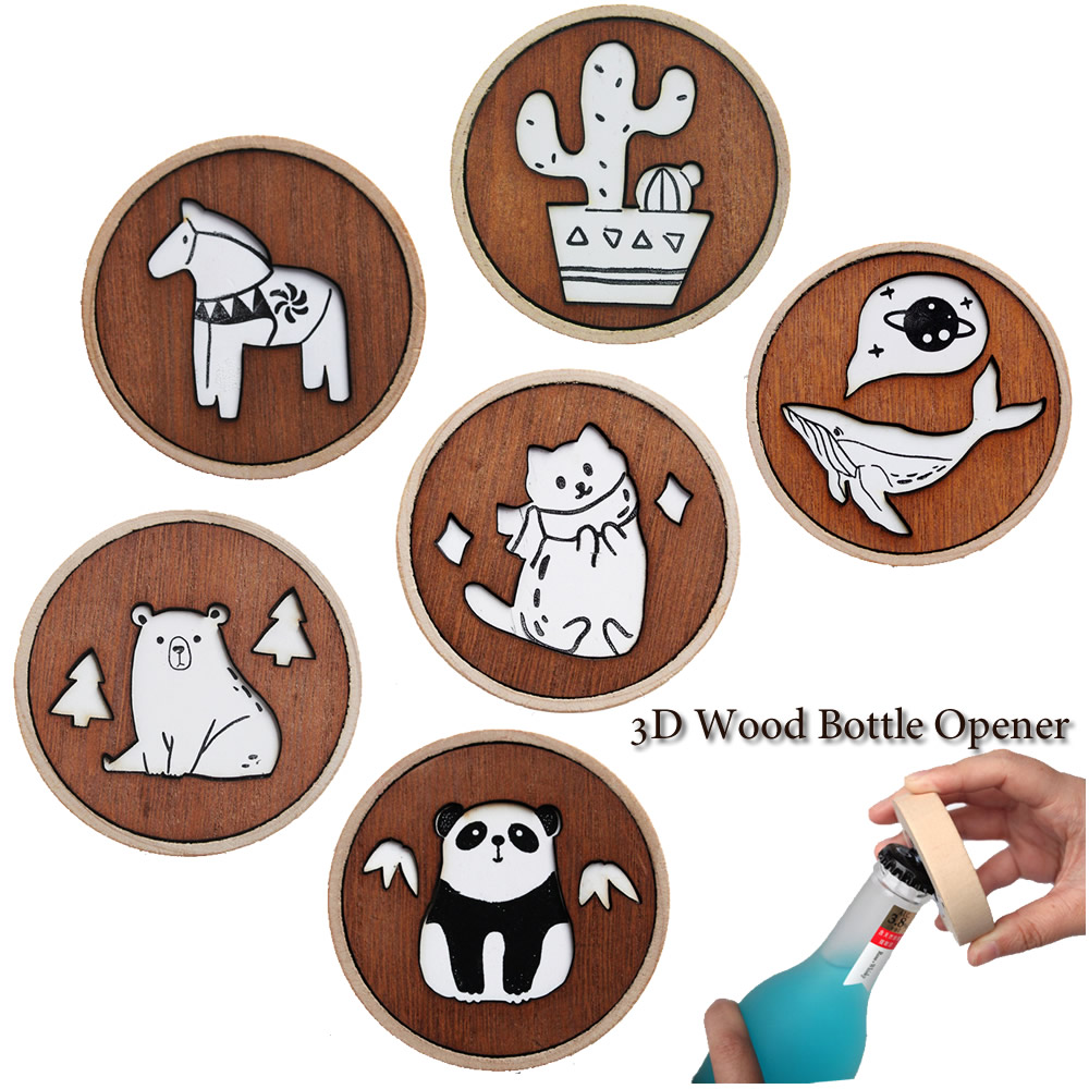 Creative Cartoon Wood Beer Bot - Kitchen Gadgets Dropshipping ulasan dan harga
