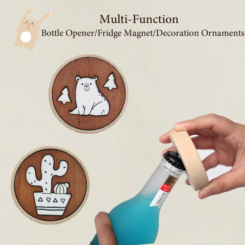 Creative Cartoon Wood Beer Bot - Kitchen Gadgets Dropshipping ulasan dan harga