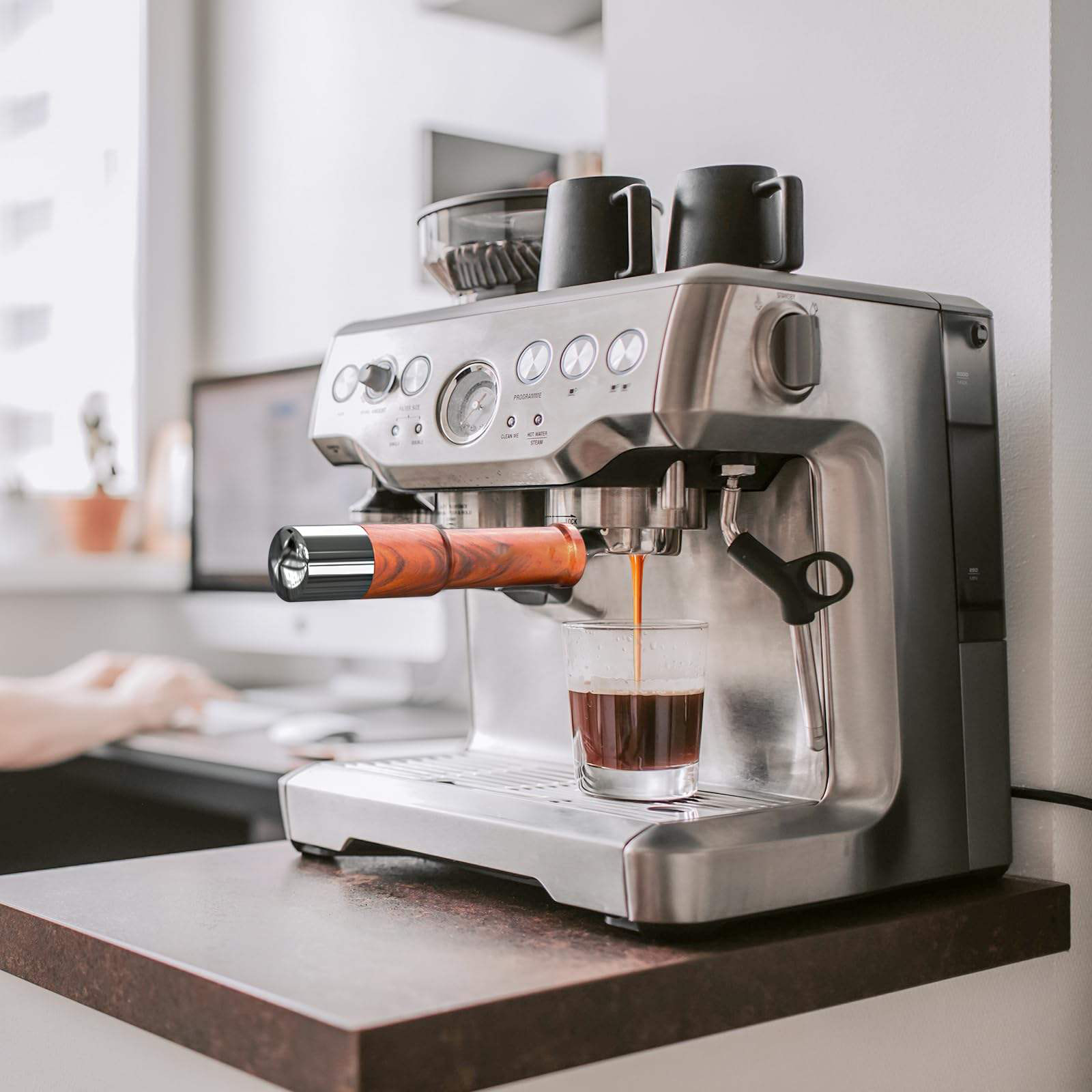 51mm 2 Ears Bottomless Espress - Delonghi Espresso Ecp3420 ulasan dan harga