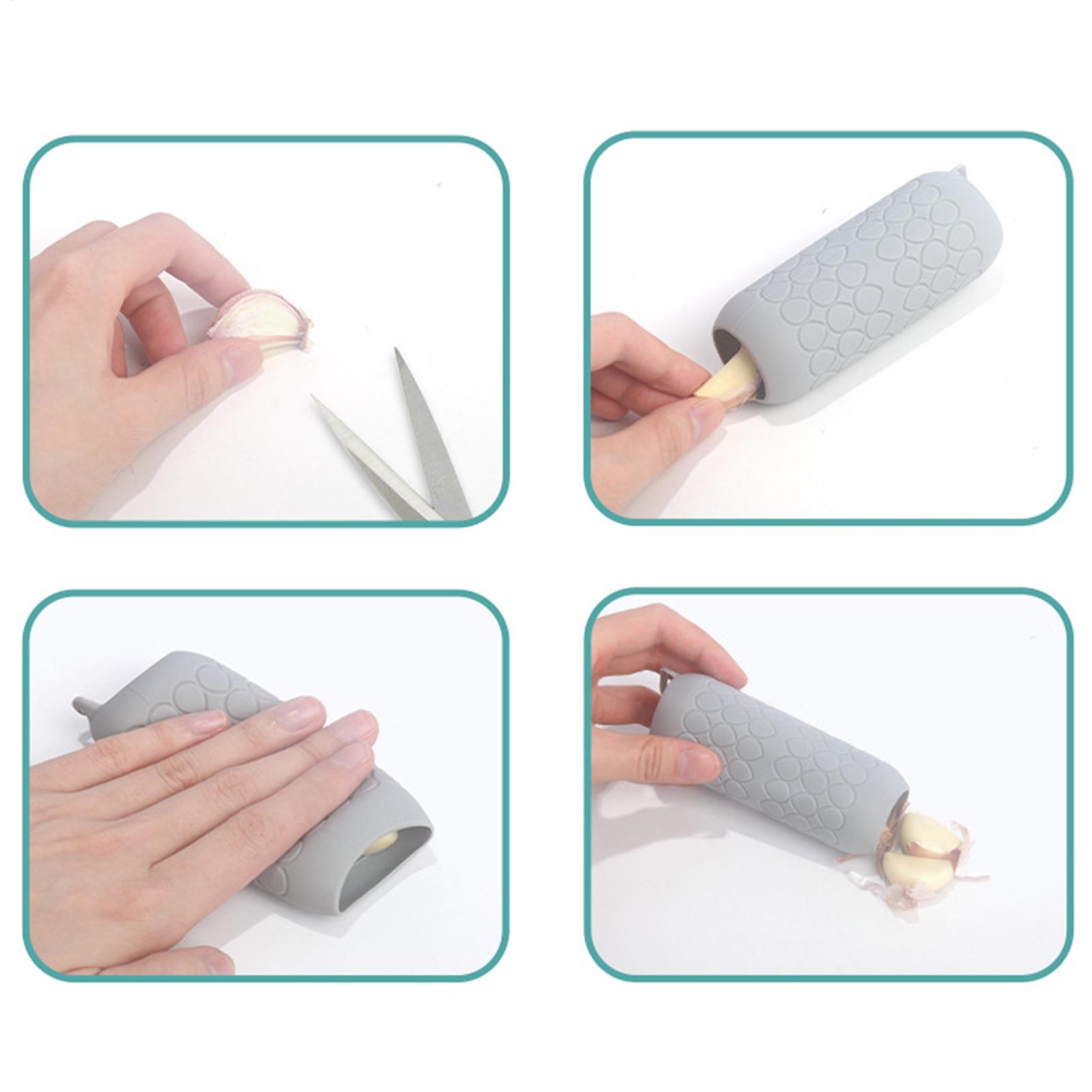 Garlic Peeler Tube Silicone Tu - Kitchen Gadgets Dropshipping ulasan dan harga