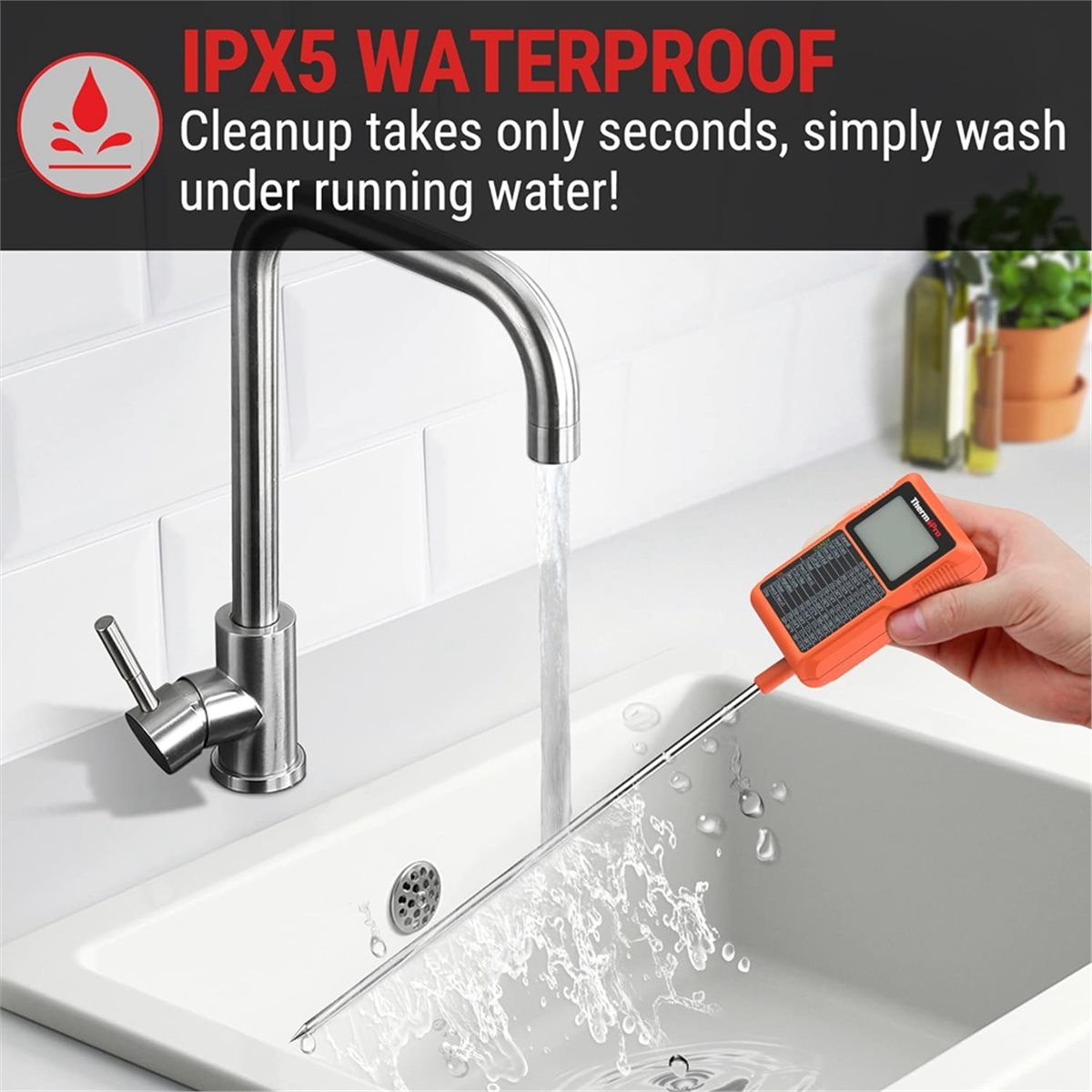LNHF TP510 Waterproof Digital  - Instant Read Thermometer ulasan dan harga