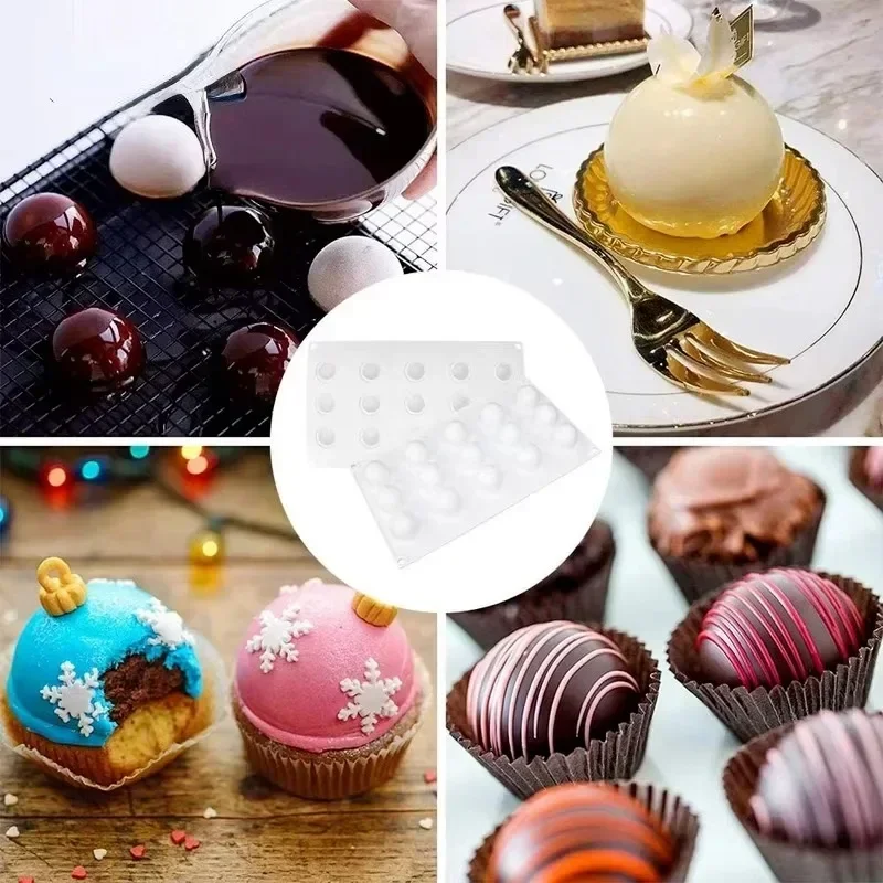 3D Sphere Silicone Mold For Mo - Kitchen Handy Gadgets ulasan dan harga