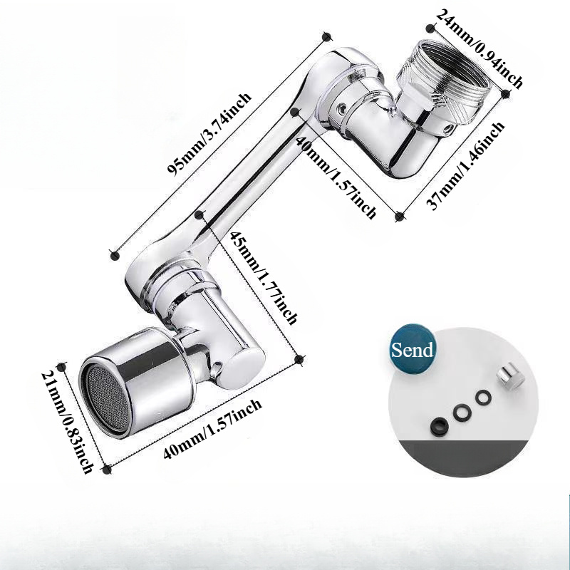 NewUniversal 1080° Rotation Fa - Kitchen Gadgets Mixer ulasan dan harga