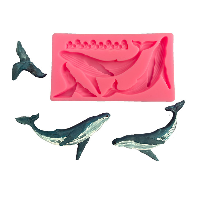 DIY Whale Silicone Mold Ocean  - Kitchen Handy Gadgets ulasan dan harga