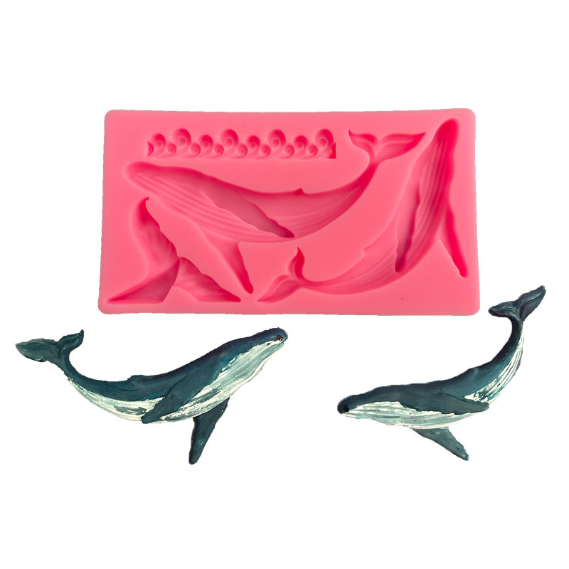 DIY Whale Silicone Mold Ocean  - Kitchen Handy Gadgets ulasan dan harga