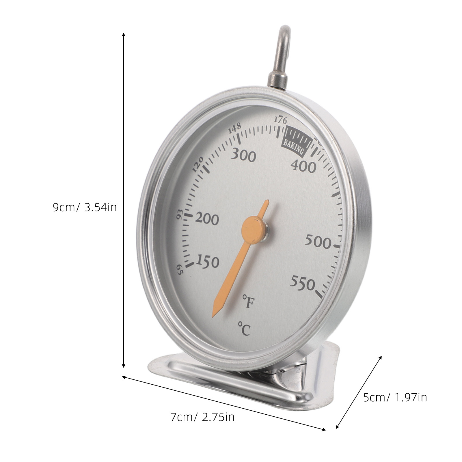 Oven Thermometer Stainless Ste - Instant Read Thermometer ulasan dan harga