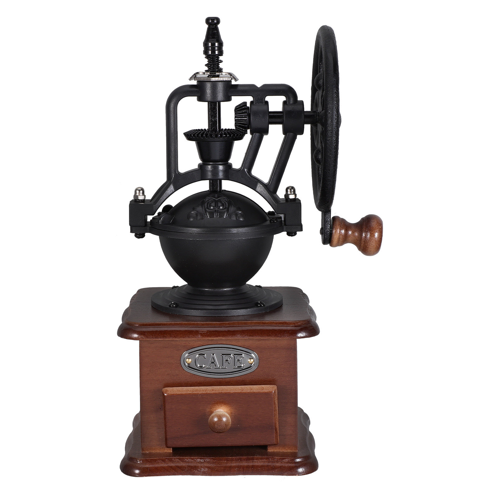 Retro Wooden Manual Coffee Mac - Kitchen Gadgets Vintage ulasan dan harga