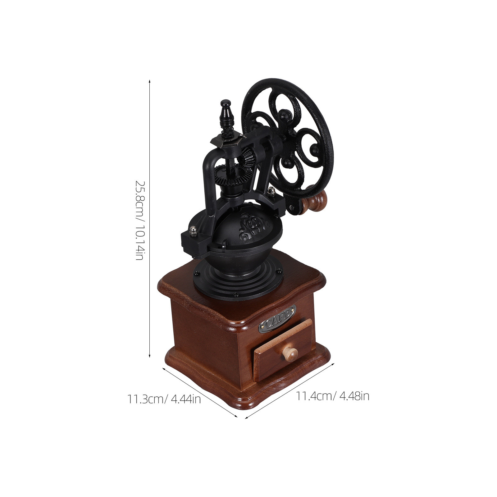 Retro Wooden Manual Coffee Mac - Kitchen Gadgets Vintage ulasan dan harga