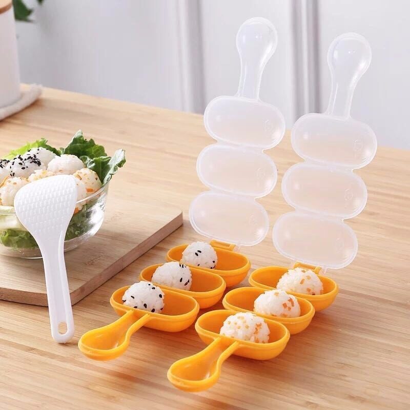 DIY Rice Ball Shaker Mold PP P - Kitchen Gadgets Kids ulasan dan harga