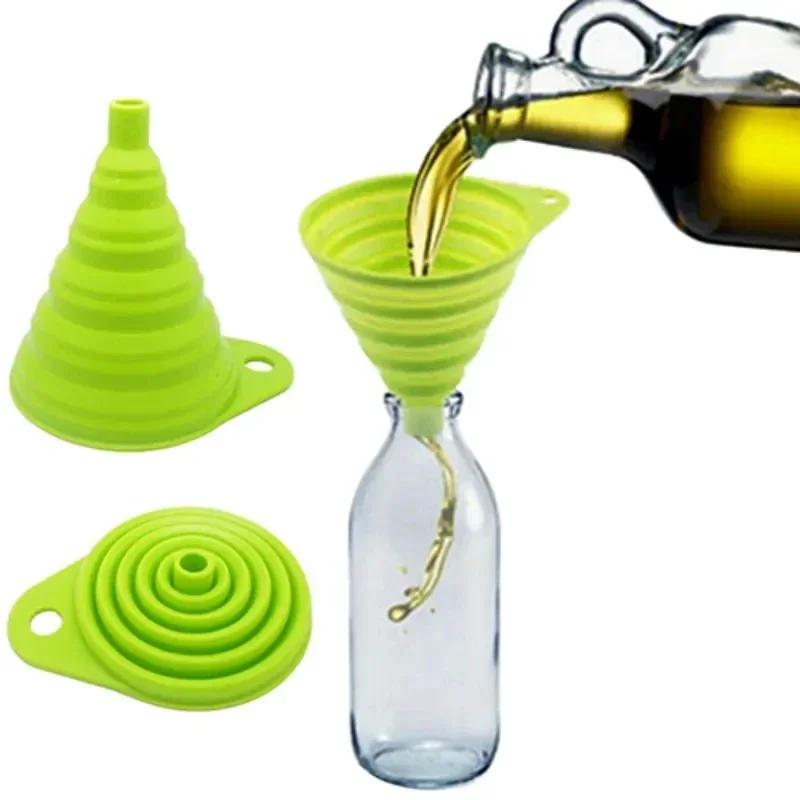 1/4PCS Silicone Collapsible Fu - Kitchen Gadgets For Small Kitchens ulasan dan harga