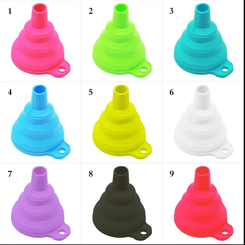 1/4PCS Silicone Collapsible Fu - Kitchen Gadgets For Small Kitchens ulasan dan harga