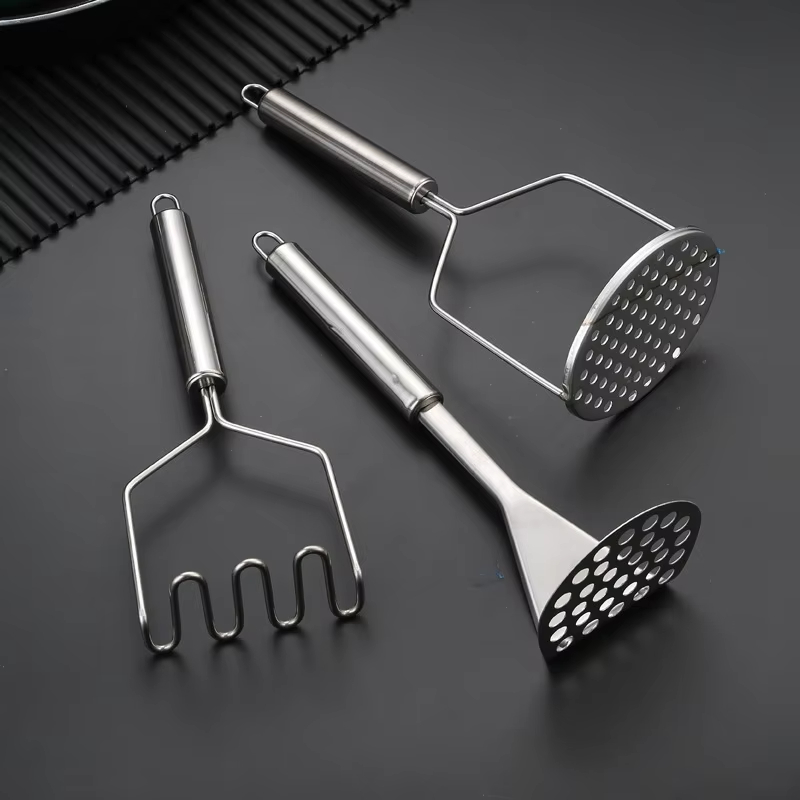 Stainless Steel Potato Masher  - Kitchen Gadgets Kids ulasan dan harga