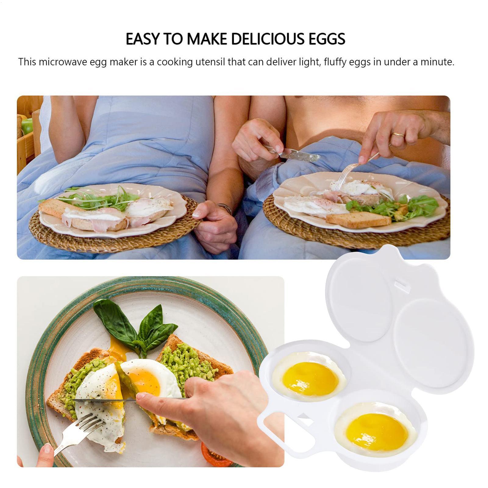 2 Egg Capacity Food-Grade Plas - Kitchen Gadgets Dropshipping ulasan dan harga