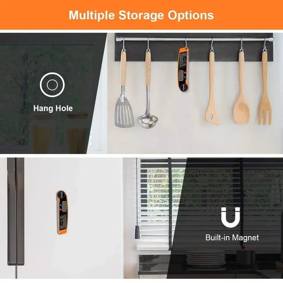 Waterproof Digital Kitchen Foo - Instant Read Thermometer ulasan dan harga