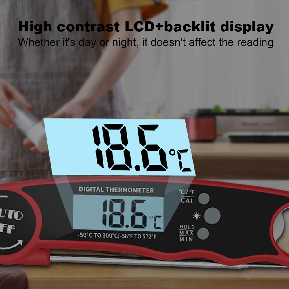 Meat Thermometer Digital – Ins - Instant Read Thermometer ulasan dan harga