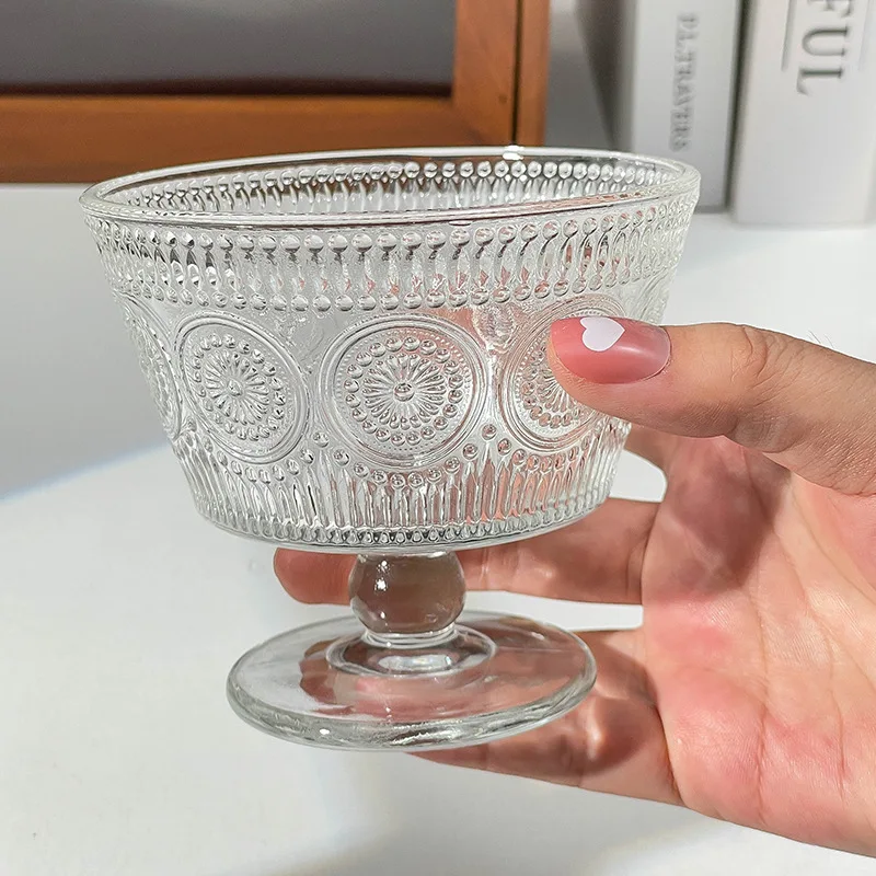 Vintage Relief Flower Glass Cu - Kitchen Gadgets Vintage ulasan dan harga