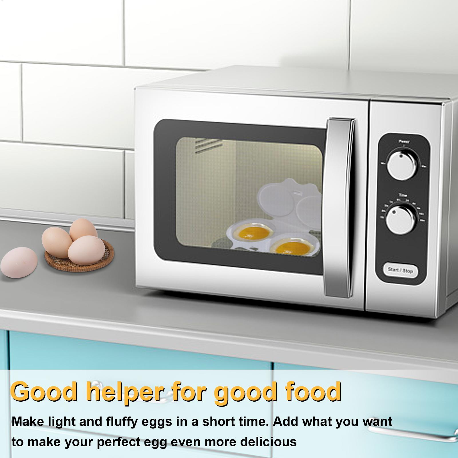 Plastic Egg Cooker 2 Cavity Mi - Kitchen Gadgets Dropshipping ulasan dan harga