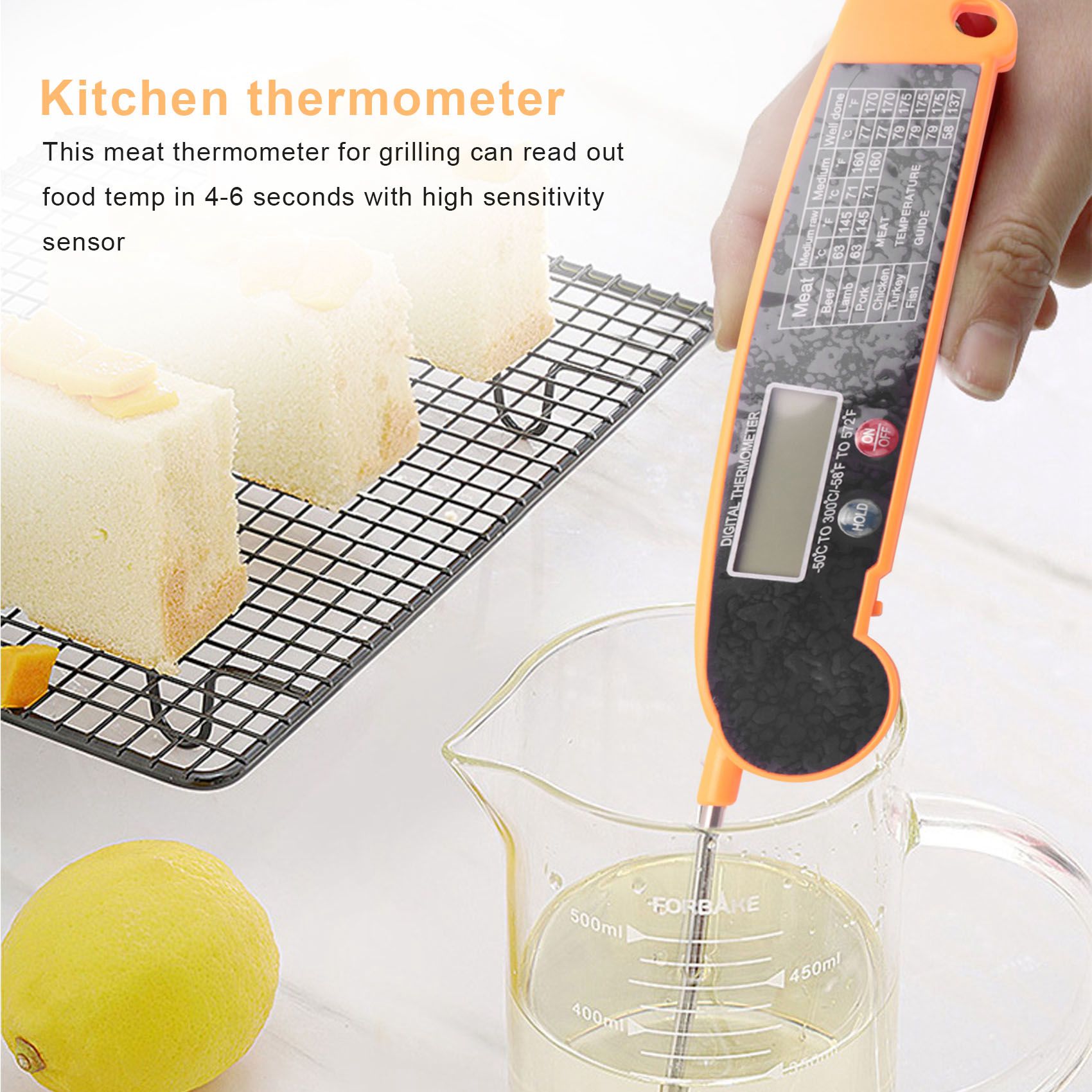 Digital Instant Read Meat Ther - Instant Read Thermometer ulasan dan harga