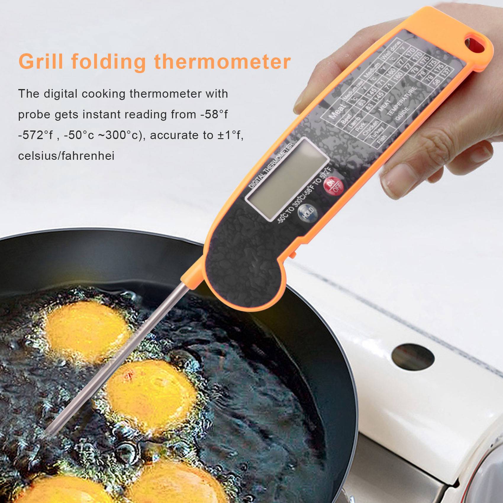 Digital Instant Read Meat Ther - Instant Read Thermometer ulasan dan harga