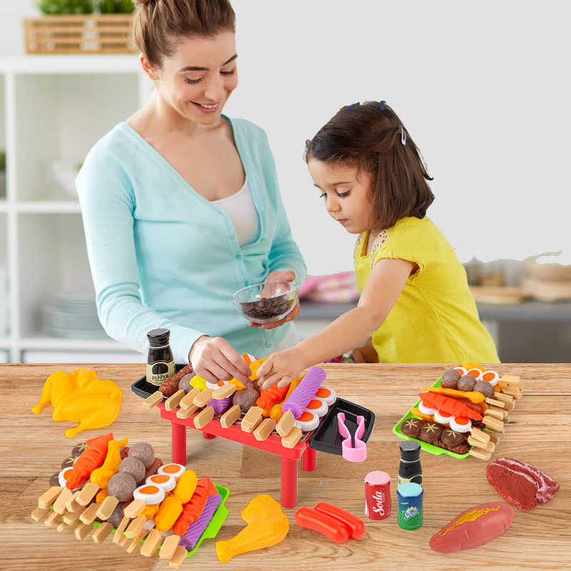 Baby Dress Up Kitchen Toys BBQ - Kitchen Gadgets Kids ulasan dan harga