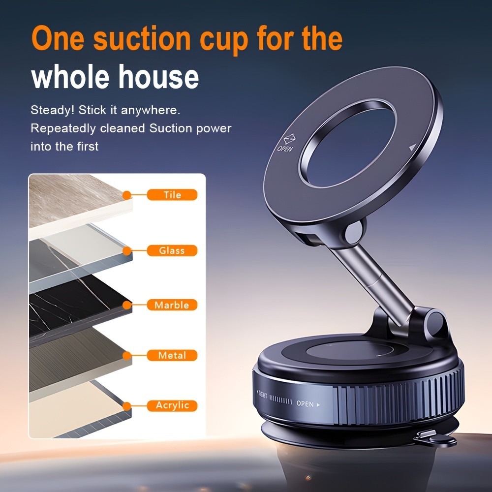 Suction Cup Magnetic Phone Hol - Kitchen Gadgets Dropshipping ulasan dan harga