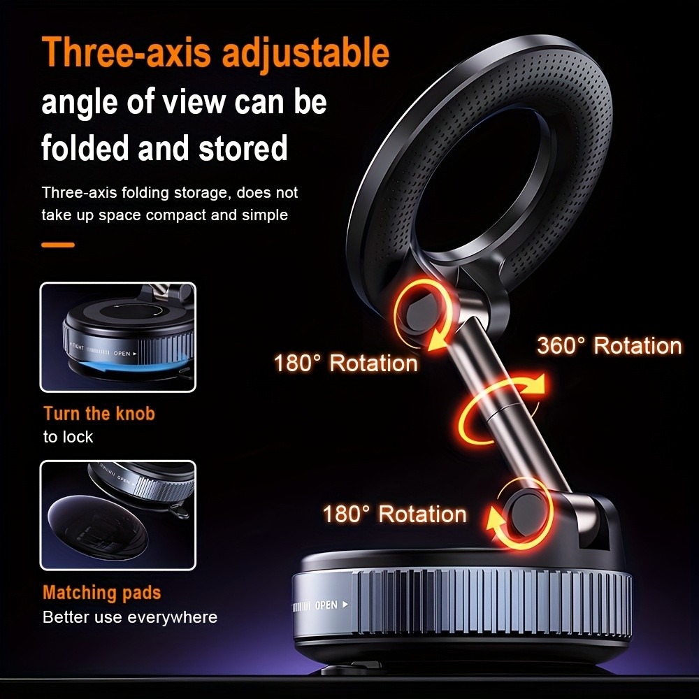 Suction Cup Magnetic Phone Hol - Kitchen Gadgets Dropshipping ulasan dan harga